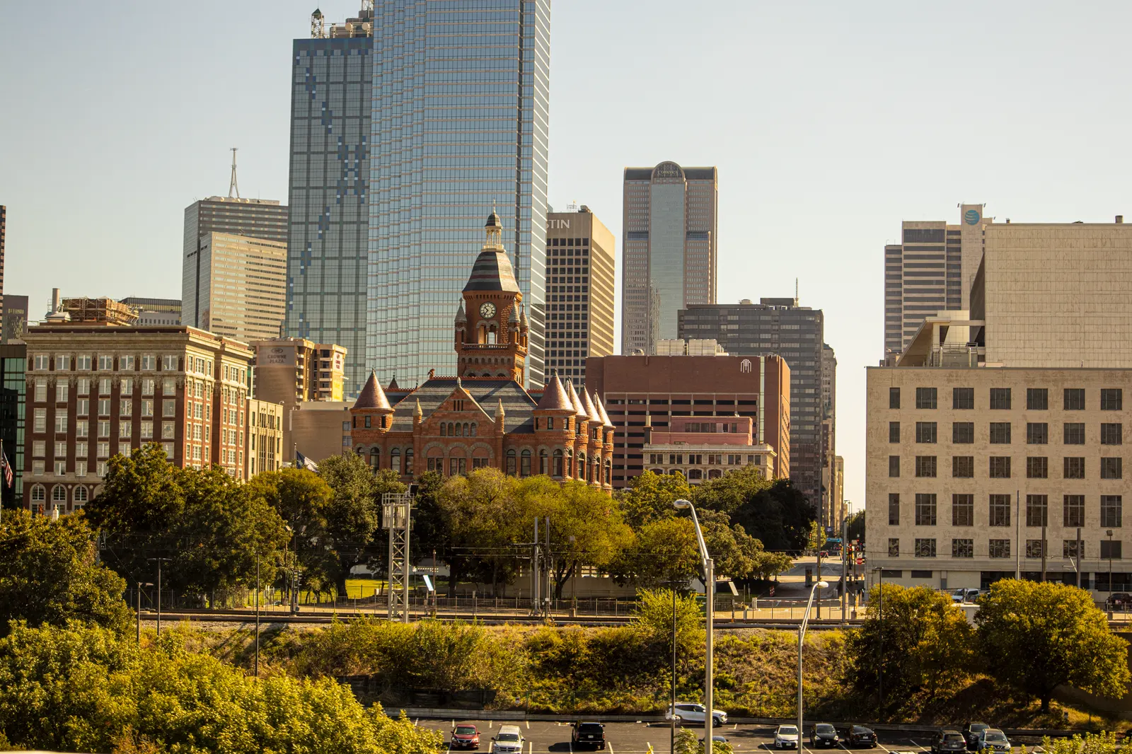Downtown Dallas office towers