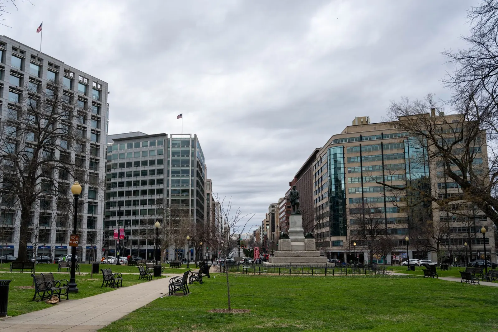 Office buildings in downtown Washington, DC